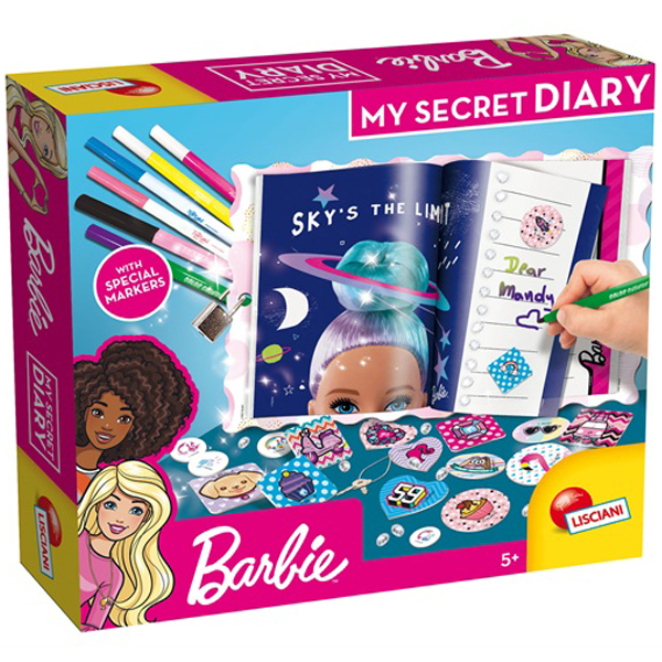 Tajni dnevnik Barbie Lisciani 86030 - ODDO igračke