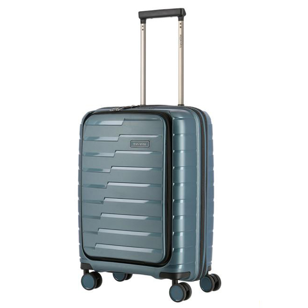 Kofer putni Travelite Air Base 4W Trolley S Front PO Iceblue Metallic 075346-25 - ODDO igračke