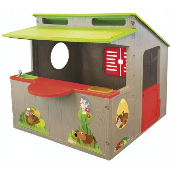 Kućica za Decu Paradiso Kiosk/Prodavnica 139x118x120cm T02525 - ODDO igračke
