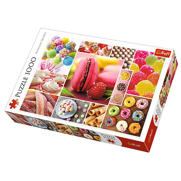 Trefl puzzla Candy collage 1000pcs 10469 - ODDO igračke