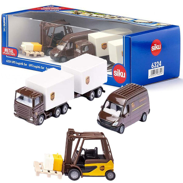 SIKU Set vozila UPS Logistik set Igračka za Decu 6324 - ODDO igračke