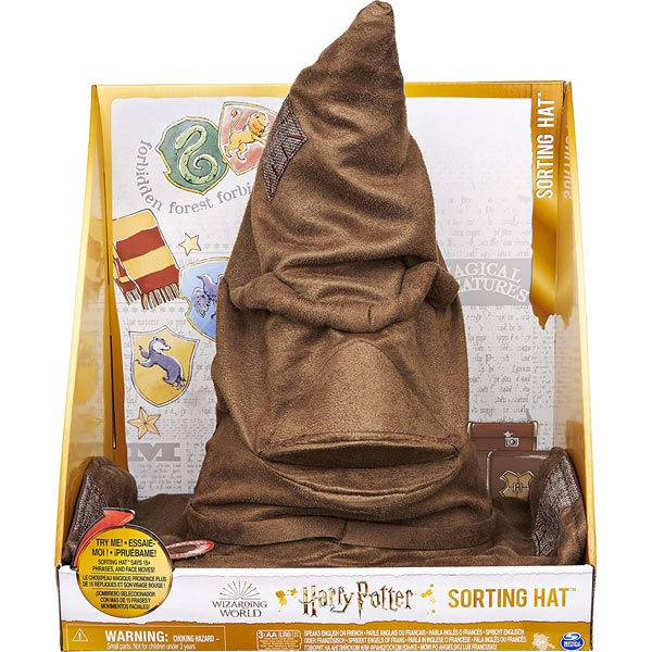 Čarobni šešir Harry Potter šešir za sortiranje sa 15 fraza Spin Master SN6061830 - ODDO igračke
