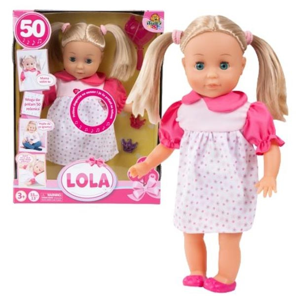 Interaktivna lutka Lola 50 rečenica 54/41279 - ODDO igračke