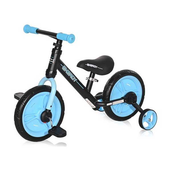 Lorelli Bicikl Balance bike ENERGY 2 in1 Black & Blue 10050480001 - ODDO igračke