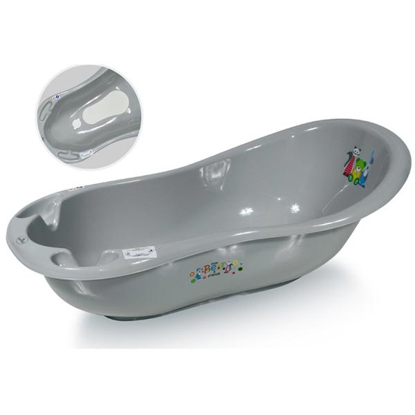 Lorelli kadica 100cm sa čepom i neklizećom podlogom - Grey Little Bear 10130480005 - ODDO igračke