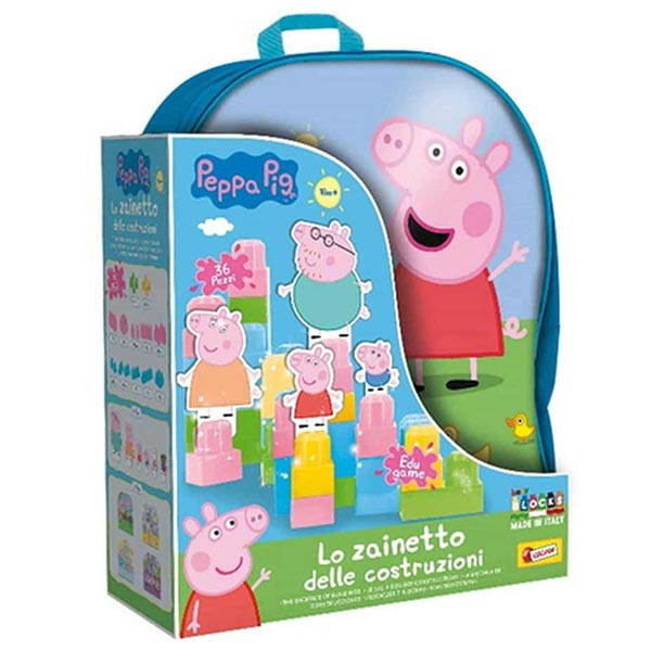 Peppa Pig Baby Blocks rančić Lisciani LC82674 - ODDO igračke