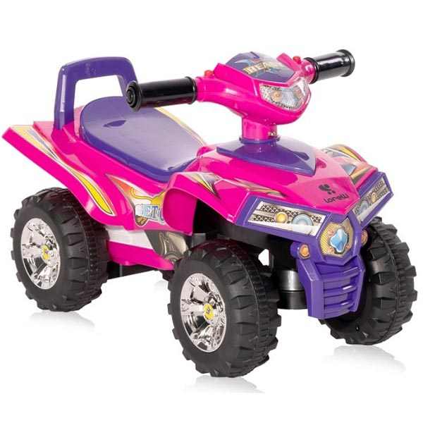 Guralica za decu Lorelli Ride-On Auto Car ATV Pink 10400080004 - ODDO igračke