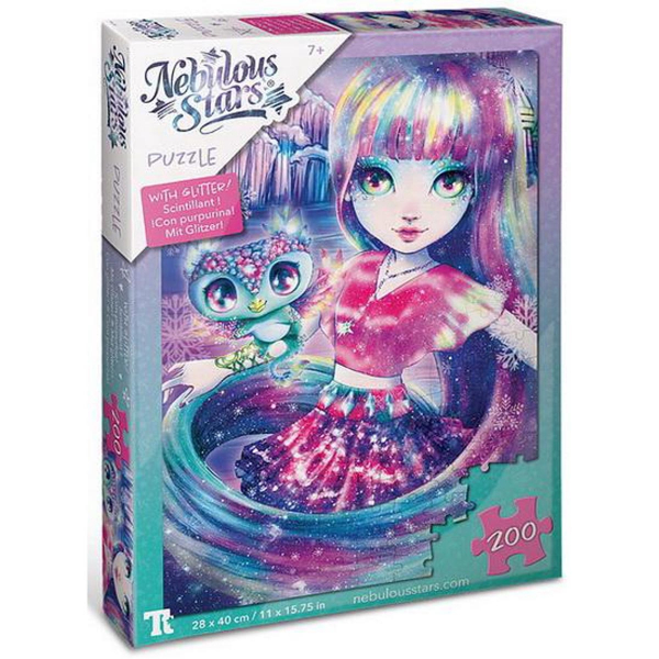 Nebulous Stars slagalice puzzle sa šljokicama 200pcs 28x40cm Isadora 11662 - ODDO igračke
