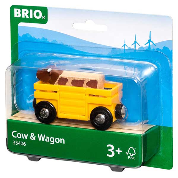Brio - Vagon za prevoz životinja BR33406 - ODDO igračke