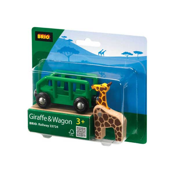 Brio - Žirafa i vagon BR33724 - ODDO igračke