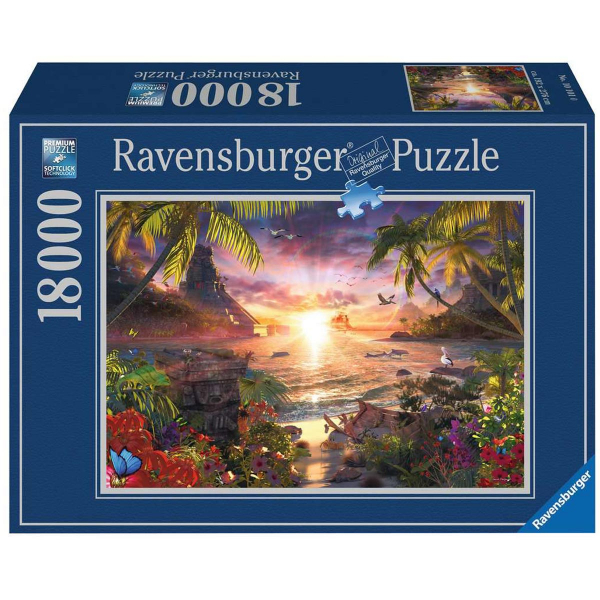 Ravensburger puzzle (slagalice) 18000pcs David Penfound: Paradise Sunset RA17824 - ODDO igračke