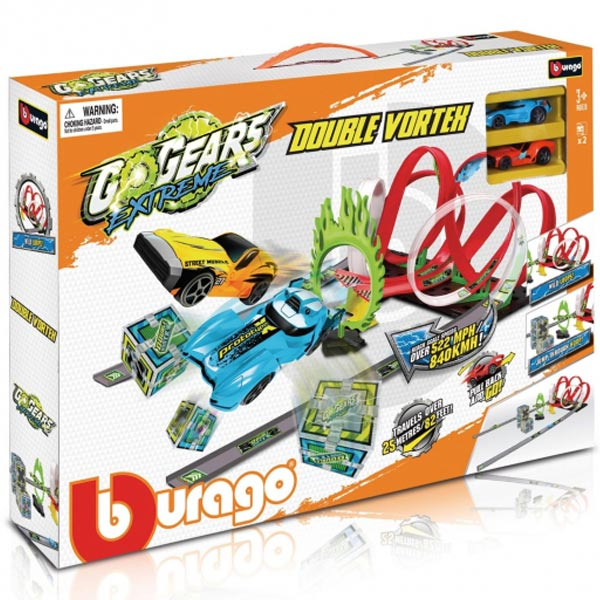 Burago Staza Go Gears Extreme Double Vortex Igračka za Decu BU30532 - ODDO igračke