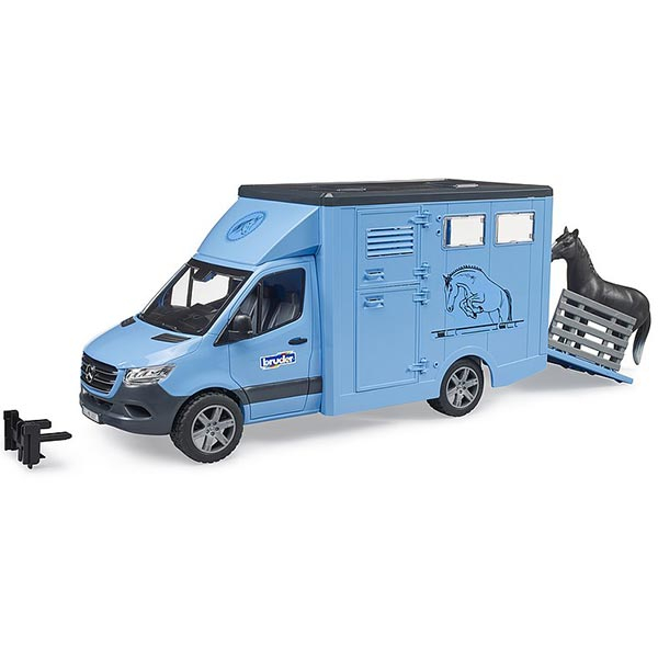 Kamion MB Sprinter Transporter za životinje sa 1 konjem Bruder 026745 - ODDO igračke