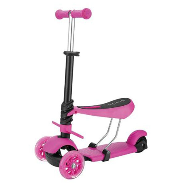 BBO Trotinet Scoot 3u1 Scooter pink S979APK - ODDO igračke