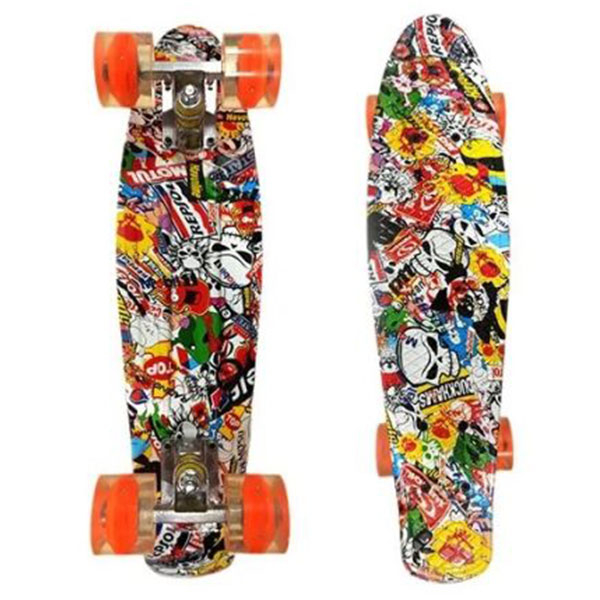 Skateboard BBO Multicolor A009WMULTI - ODDO igračke