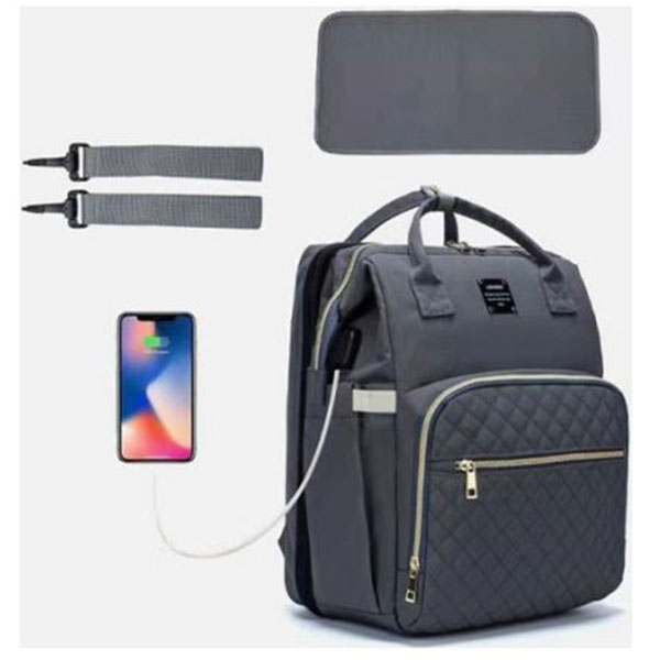 Torba za Mame BT023 Sport Mama Bag - Grey BBO BT023GREY - ODDO igračke