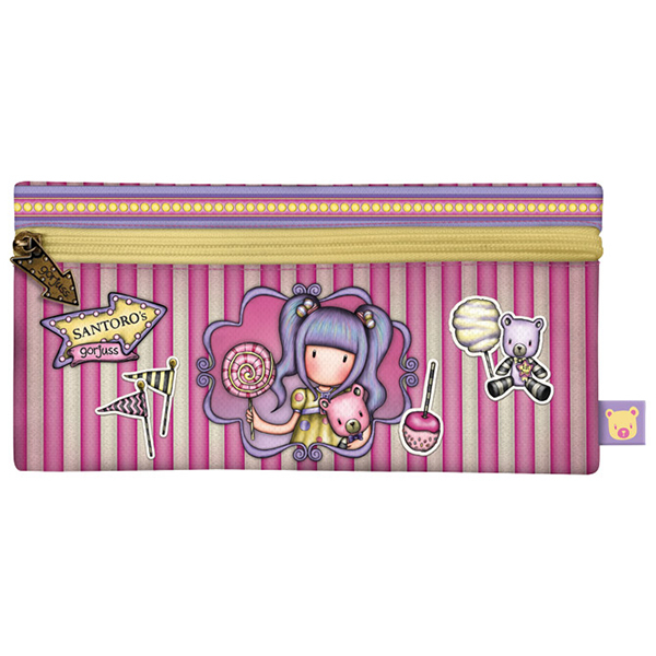 Pernica pravougaona 1 zip 22x11x1,5cm First Prize Gorjuss 1129GJ02 - ODDO igračke