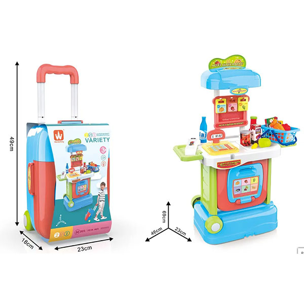 Mini market set u koferu MS23790 - ODDO igračke