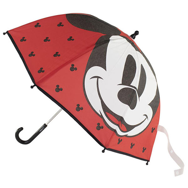 Kišobran dečji ručni 45cm Mickey Cerda crveni 2400000596 - ODDO igračke