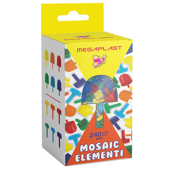 Megaplast Mozaik elementi M10 3951725 - ODDO igračke