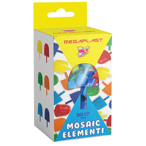 Megaplast Mozaik elementi M15 3951718 - ODDO igračke