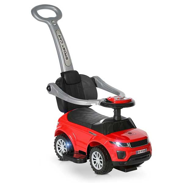 Guralica za decu sa ručkom Ride on auto off road+handle red 10400030001 - ODDO igračke