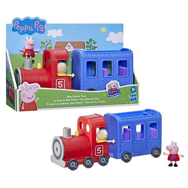 Peppa Pig Miss Rabbits Train F3630 - ODDO igračke