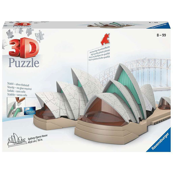 Ravensburger 3D Puzzle Slagalice Sidnejska opera RA11243 - ODDO igračke