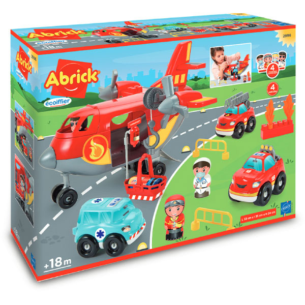 Abrick Vatrogasni avion SM002996 - ODDO igračke