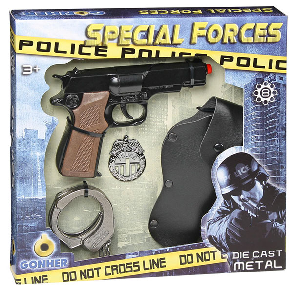 Gonher Policijski se sa pištoljem GN42561 - ODDO igračke