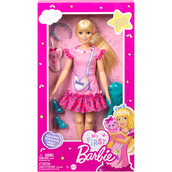 Barbie lutka My First Barbie Malibu HLL19  - ODDO igračke