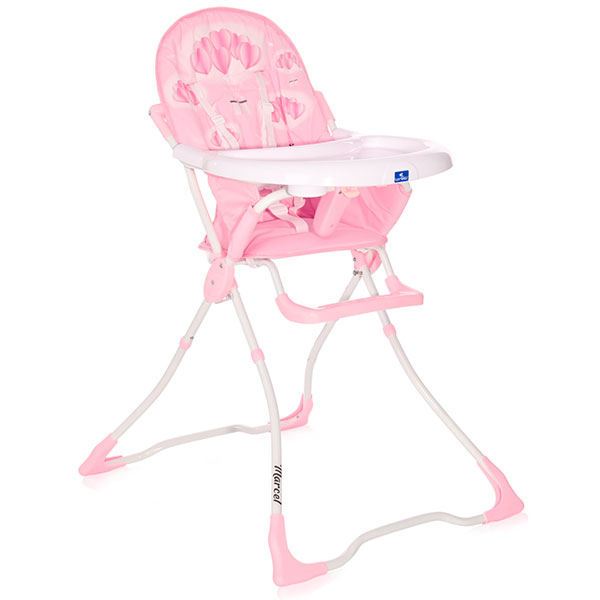Lorelli hranilica stolica za hranjenje Marcel Pink Hearts 10100322111 - ODDO igračke
