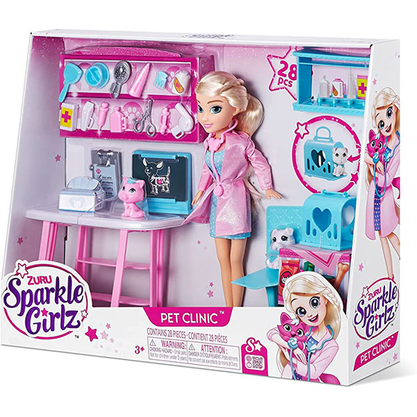Sparkle Girlz Veterinar set sa lutkom ZU100184 - ODDO igračke