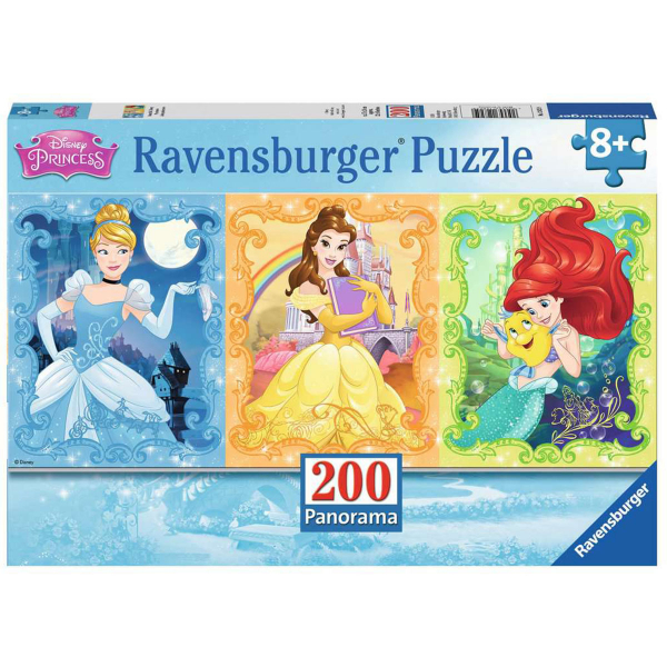 Ravensburger puzzle (slagalice) - 200pcs Panorama Princeze RA12825 - ODDO igračke