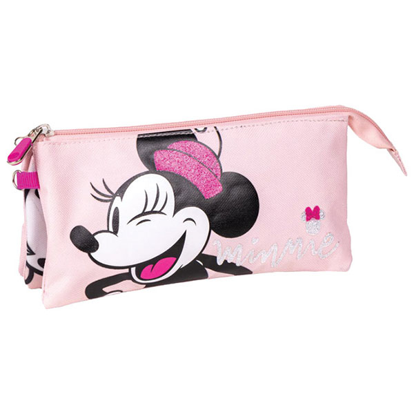 Pernica pravougaona 1zip 3pregrade Minnie Cerda 2700000551 roze - ODDO igračke