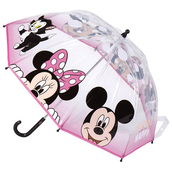 Kišobran dečji ručni (kupola) 45cm Minnie Cerda 2400000718 providni - ODDO igračke