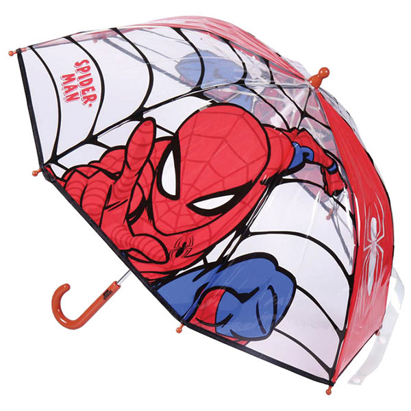 Kišobran dečji ručni (kupola) 45cm Bubble Spiderman Cerda 2400000654 - ODDO igračke