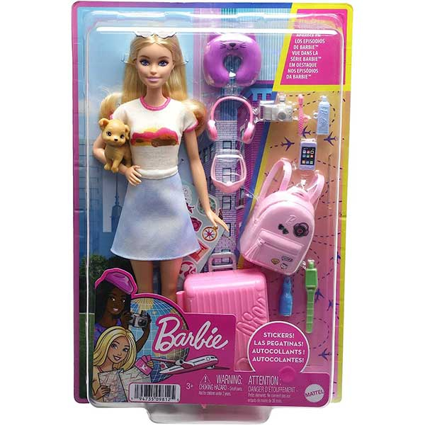 Barbie Malibu Travel Set HJY18 - ODDO igračke