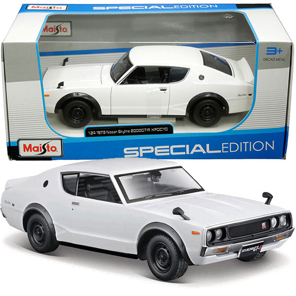 Maisto Metalni model autića 1:24 1973 Nissan Skyline 31528 - ODDO igračke