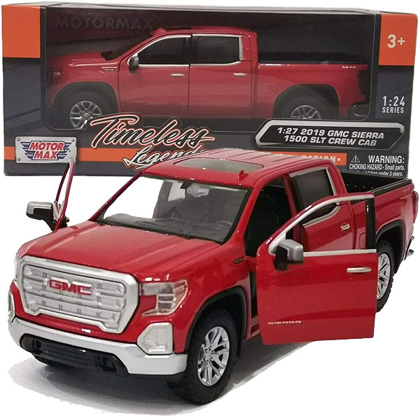 Metalni auto Motor Max 1:24 1:27 2019 GMC Sierra 1500 SLT Crew Cab 25/79361 - ODDO igračke