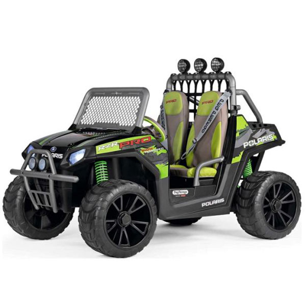 Peg Perego džip na akumulator (24V) - Polaris RZR Pro Green Shadow PIGOD0601 - ODDO igračke