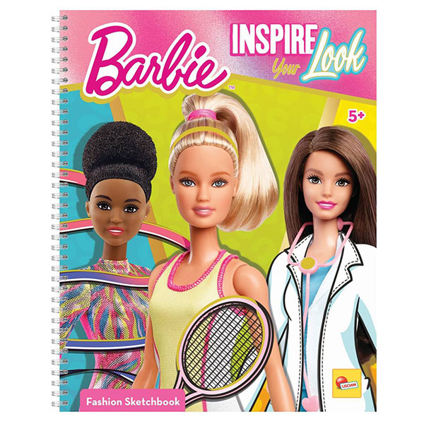 Barbie Sketch Book Inspire Your Look 12617 - ODDO igračke