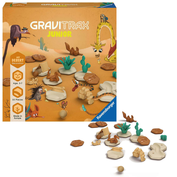Ravensburger društvena igra – Gravitrax Junior dodatak Desert  RA27076 - ODDO igračke