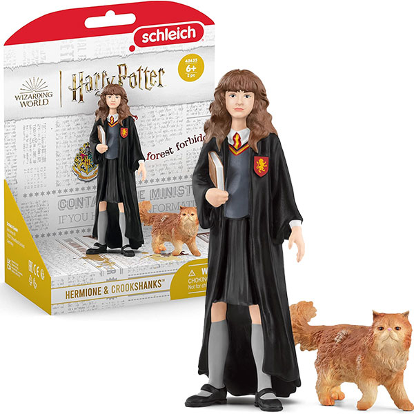 Schleich WIZARDING WORLD Harry Potter Hermione Granger & Crookshanks 42635 - ODDO igračke