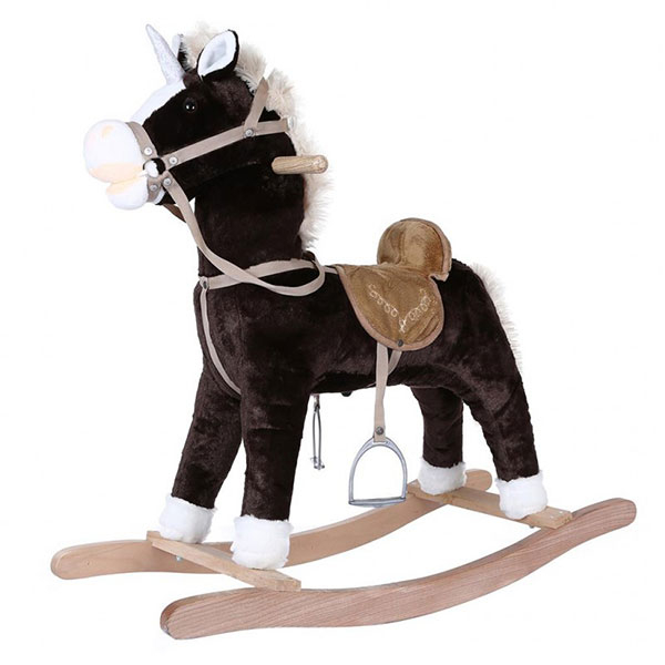 Plišani konj na ljuljanje 350630 - ODDO igračke
