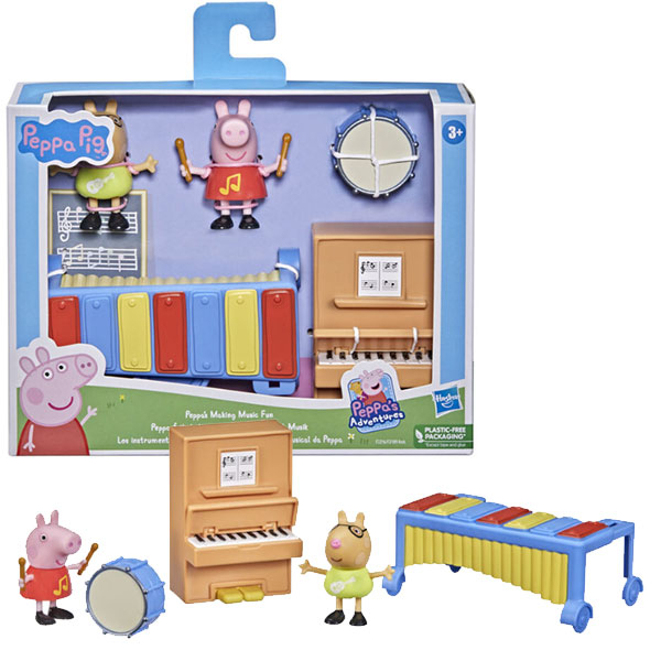 Peppa Pig Set muzički studio Peppa Prase i Pedro Pony 849291 - ODDO igračke