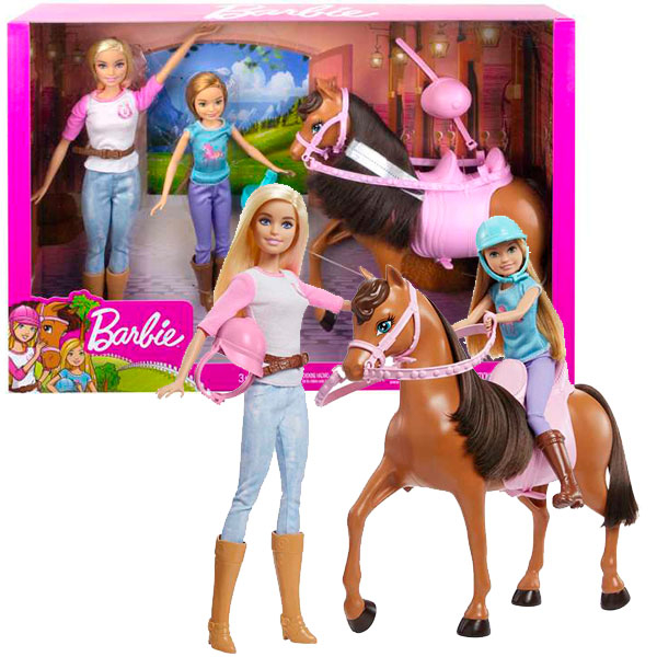 Lutke Barbie i Stacy sa konjem 954555 - ODDO igračke