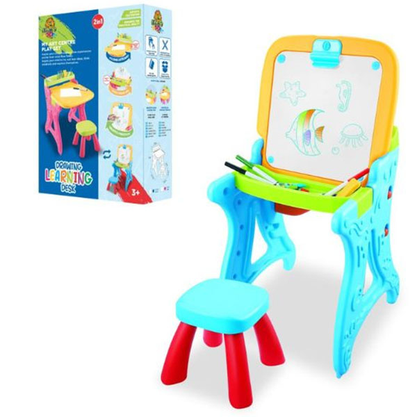 Sto i tabla sa stolicom plavi 2u1 11/71022 - ODDO igračke