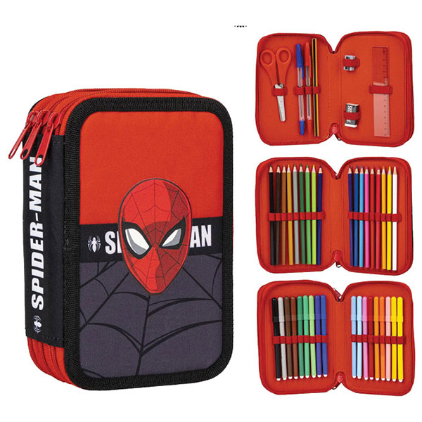 Pernica puna 3zipa Spiderman Cerda 2700000561 crveno-crna - ODDO igračke