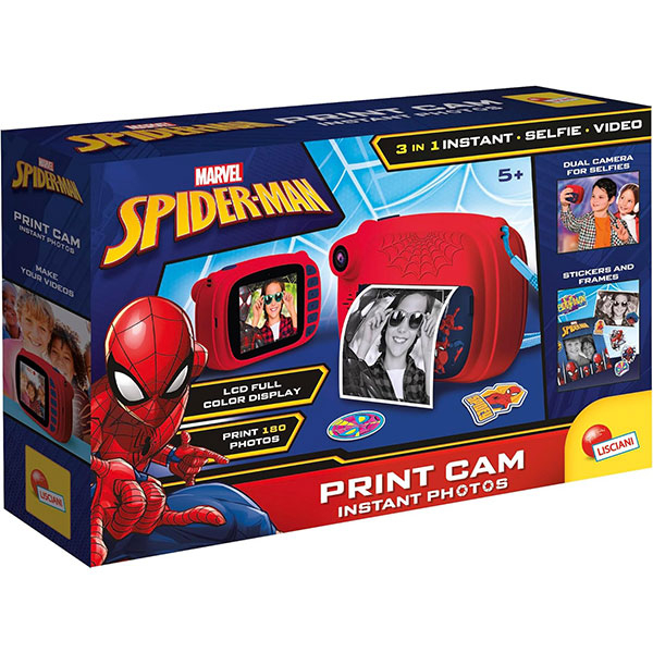 Spiderman Printing kamera Lisciani 104024 - ODDO igračke
